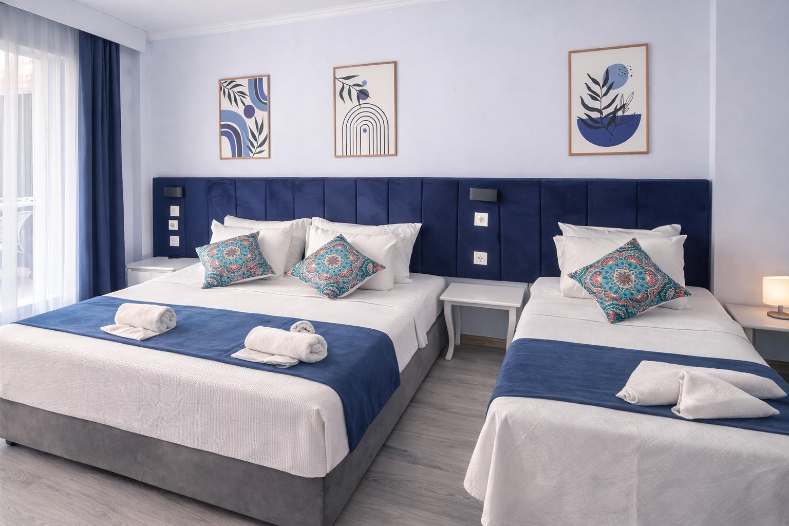 akman city hotel kuşadası family rooms — 3